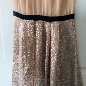 Nude & Sparkle dress!!